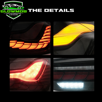 BMW 3 Series 6th Gen (F30 F80) OLED Tail Lights With Dynamic Welcome Lighting